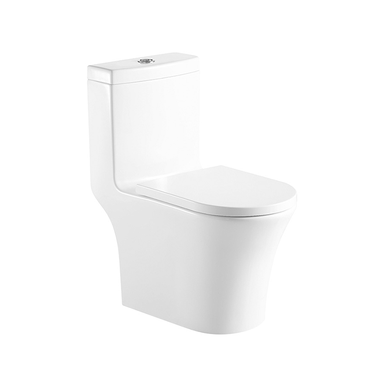 Κεραμική τουαλέτα 1 τεμαχίου Rimless Tornado Flush Easy-clean Glaze