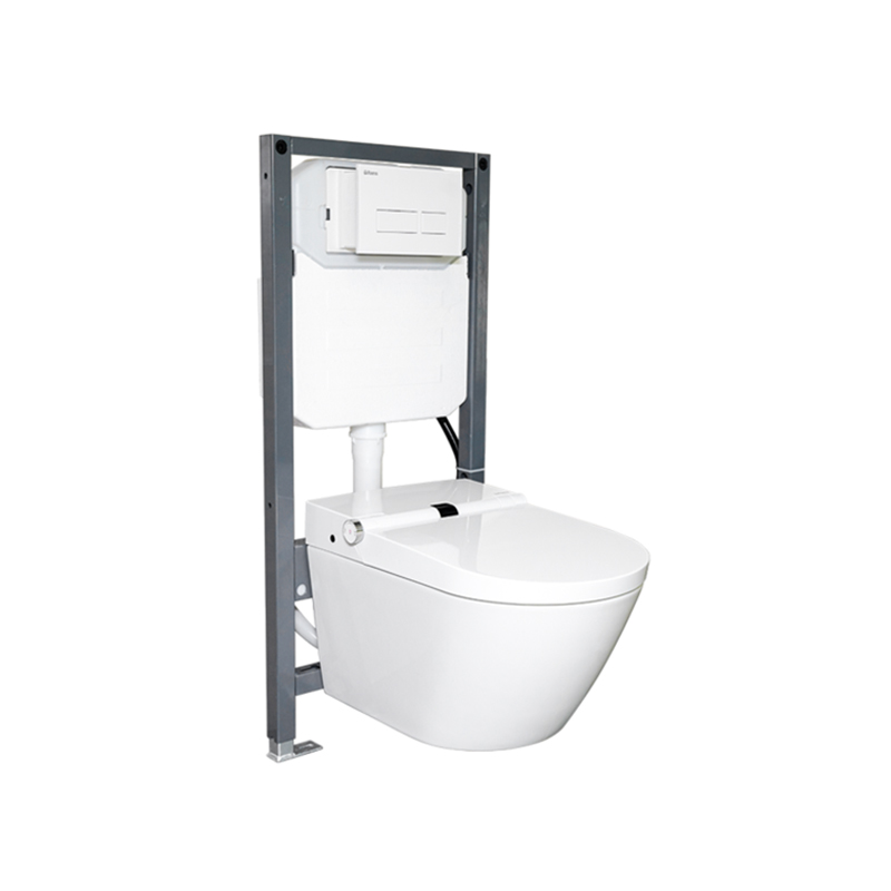 Αφήστε το Flushing Smart Toilet with Water Tank